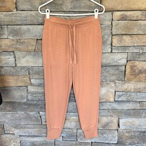 FABLETICS- DARIA Casual Peach Joggers with Pockets and Draw Strings